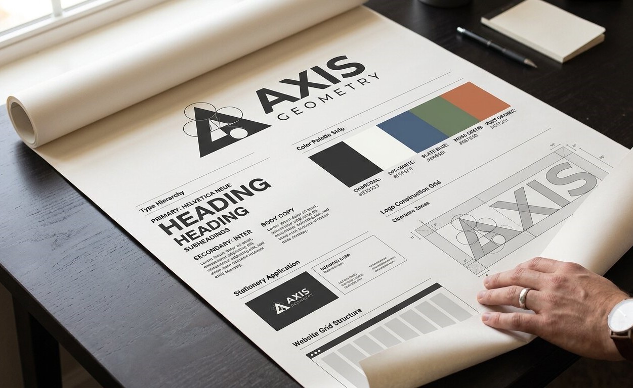 Strategic brand identity system built for longevity, representing the future of purposeful brand building